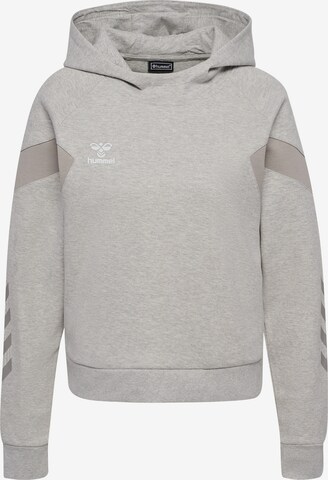 Hummel Sportief sweatshirt 'Travel' in Grijs: voorkant