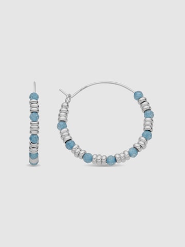 Luxenter - Pendientes 'Deli' en azul: frente