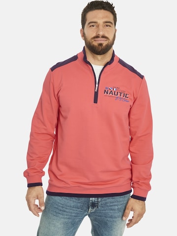 Jan Vanderstorm Sweatshirt in Red: front