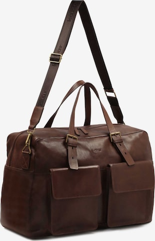 Kazar Travel Bag in Brown