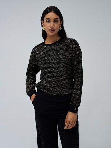 Salsa Jeans Sweater in Black: front