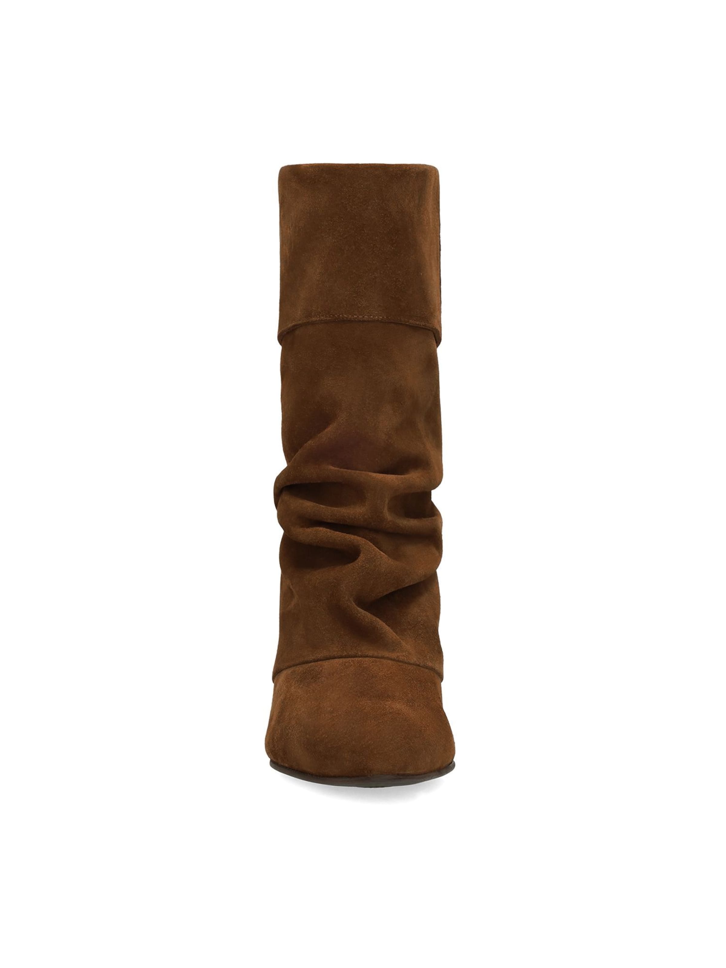 MANFIELD Stiefelette in Braun