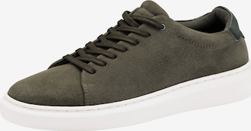 Baskets basses Ombre en vert : devant