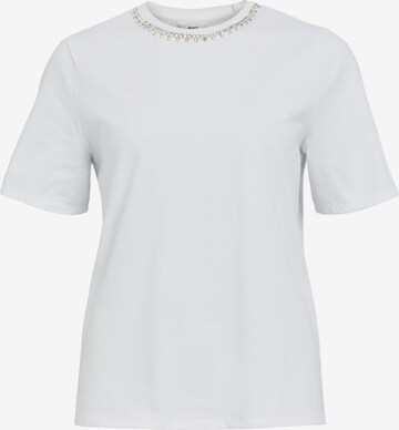 T-shirt OBJECT en blanc : devant