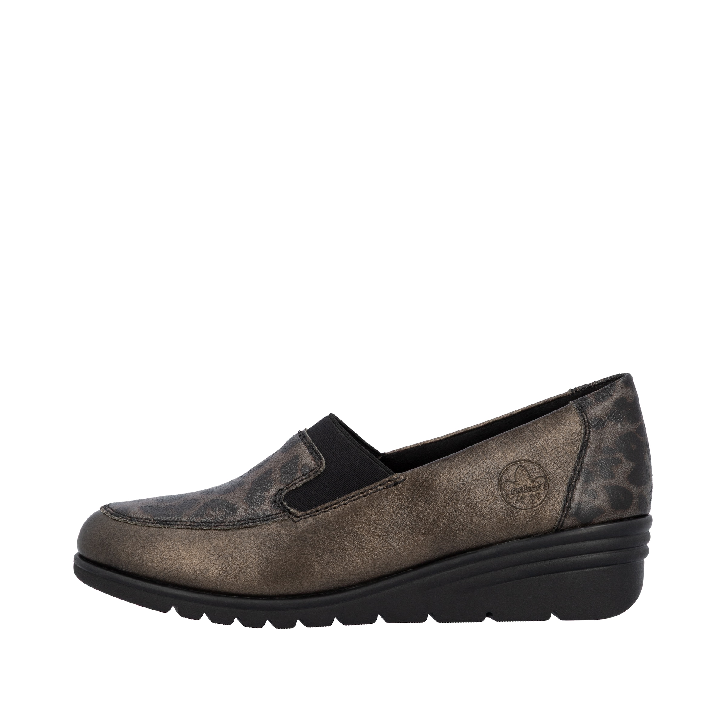 Chaussure basse Rieker en bronze