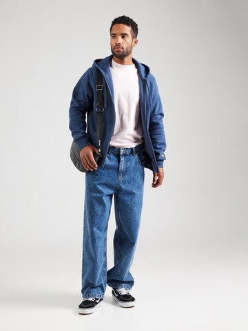 Carhartt WIP Tepláková bunda 'Chase' - Modrá