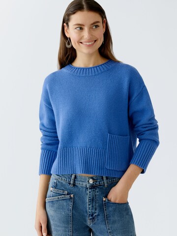 OUI Sweater in Blue: front
