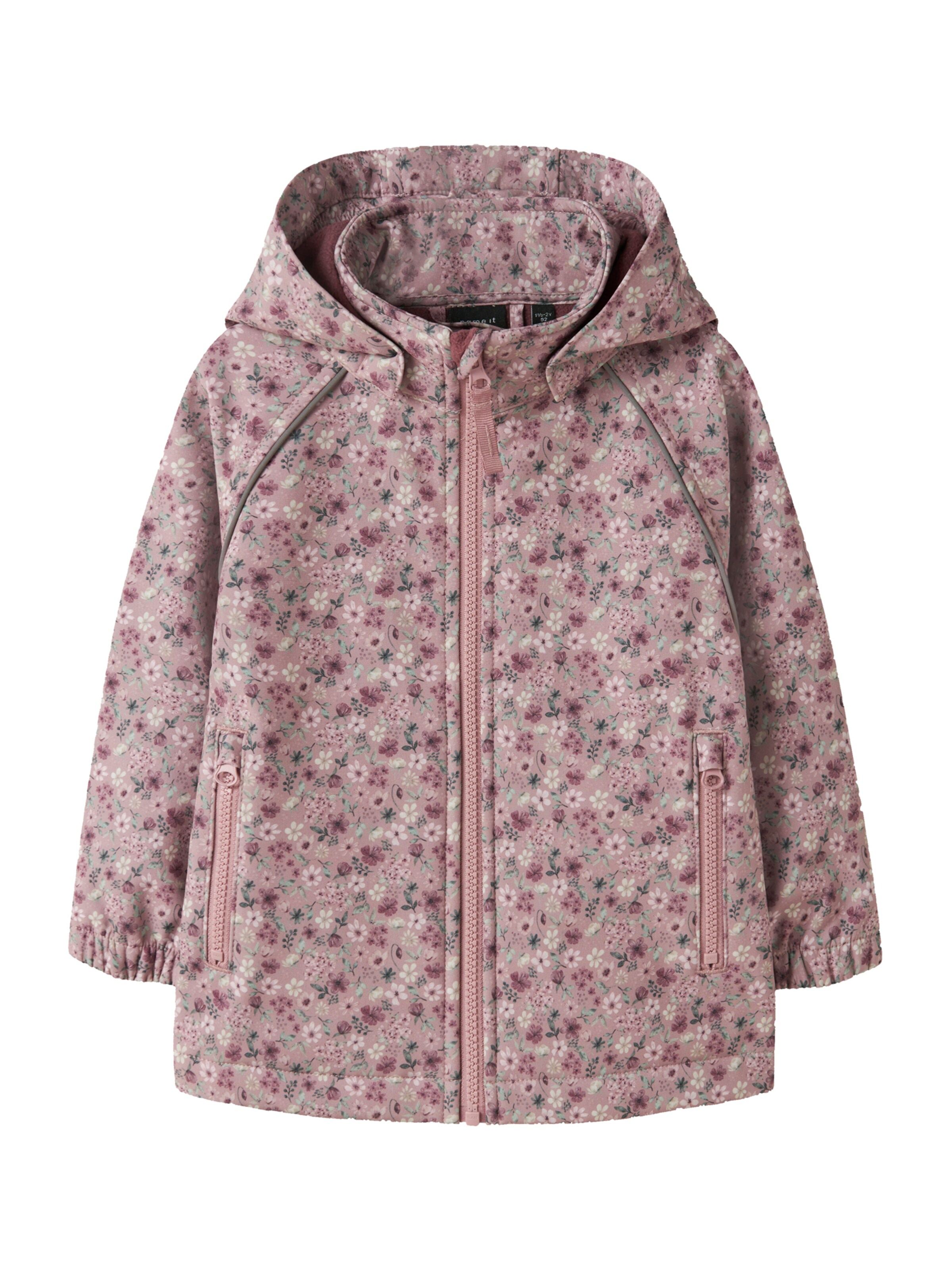 NAME IT - Chaqueta funcional 'NMFAlfa08' en rosa: frente