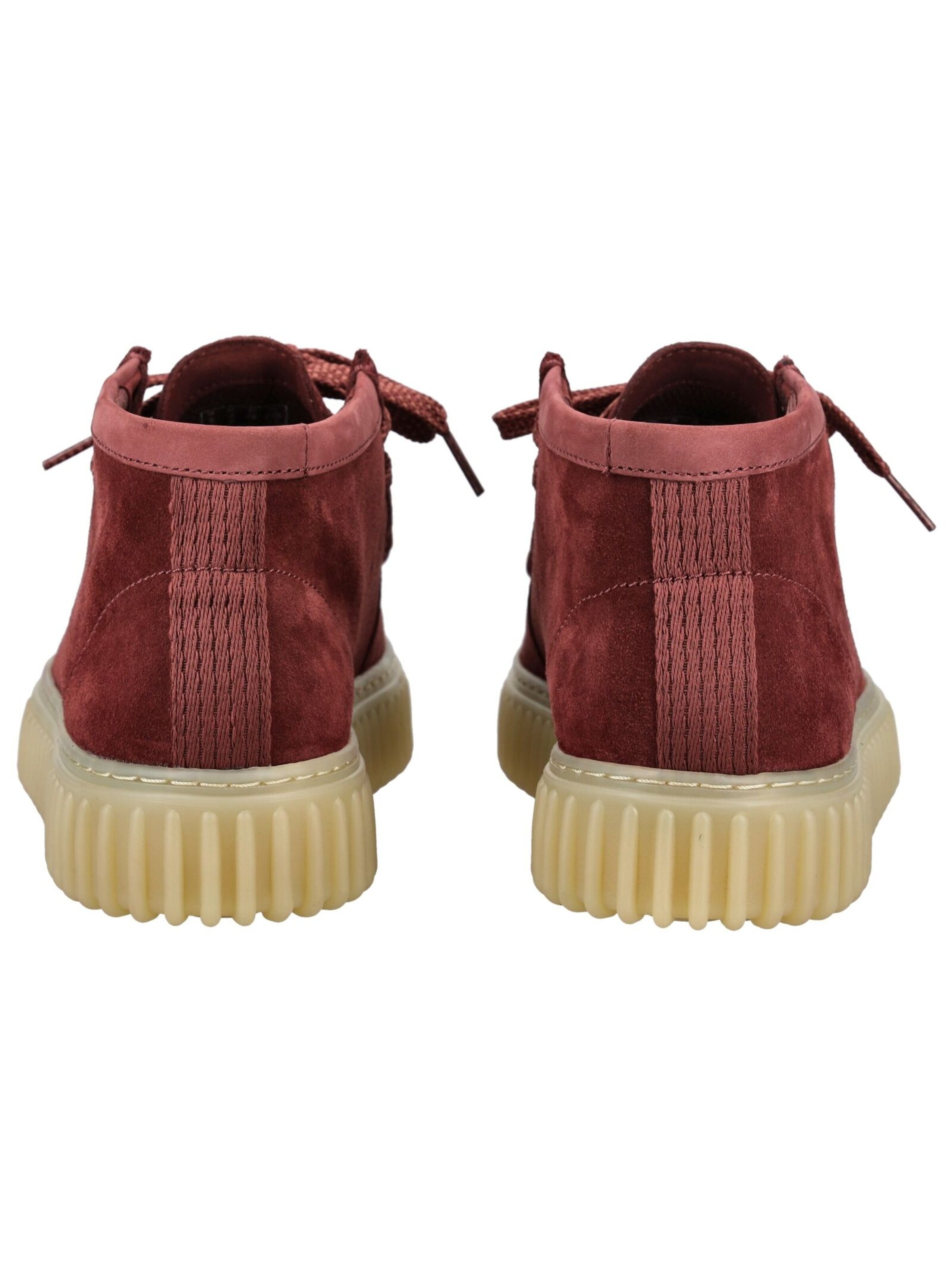 Chaussure à lacets CLARKS en rouge