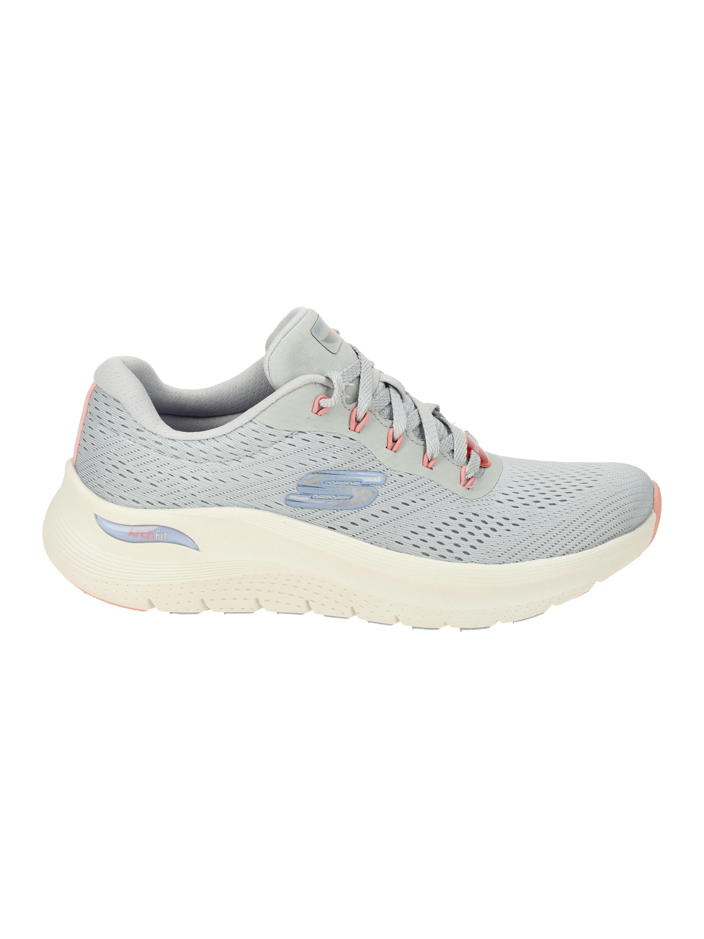 SKECHERS Schnürschuh 'Skechers Arch Fit Schuhe grau 150051'‌‌‌‌‌‌‌ in Grau