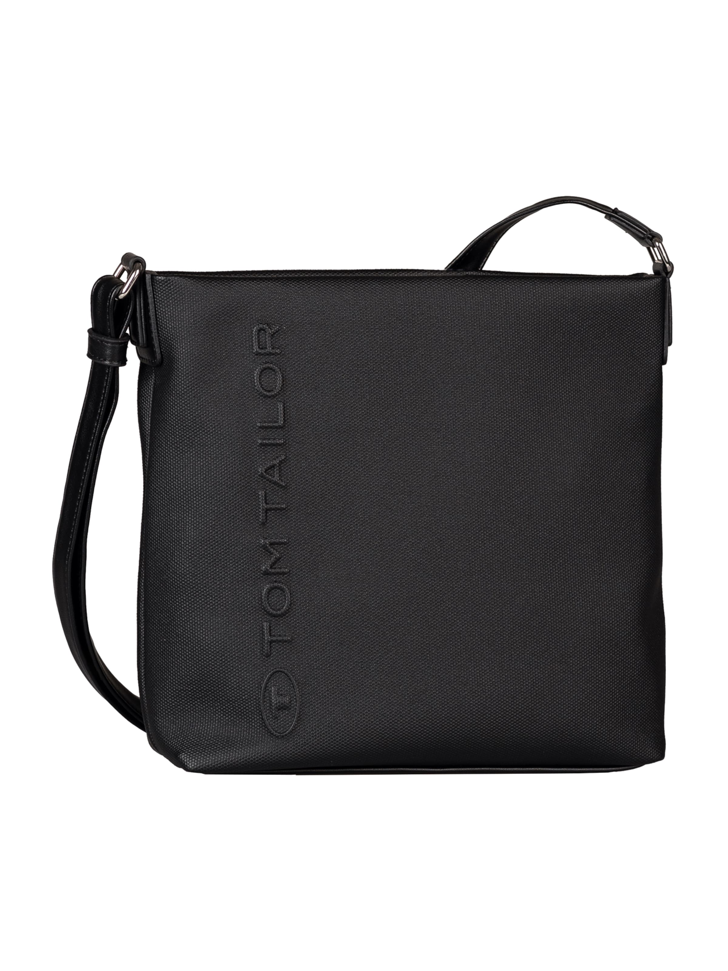 TOM TAILOR Crossbody bag 'Rosa' in Black: front