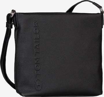 TOM TAILOR Taška cez rameno 'Rosa' - Čierna: predná strana