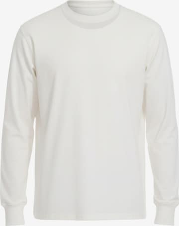 T-Shirt 'OM-LSBC-0129' Ombre en blanc : devant