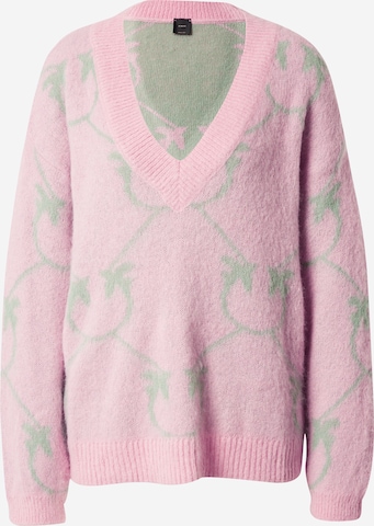 Pullover 'MARISOL' di PINKO in rosa: frontale