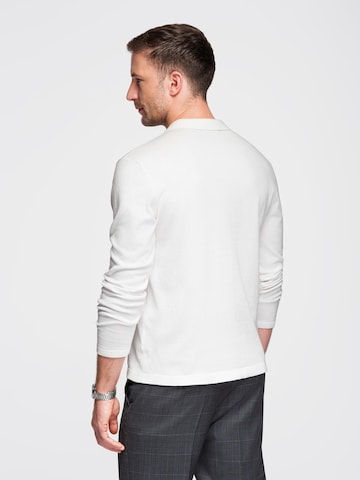 Ombre Shirt in Wit