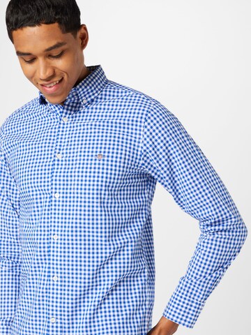 GANT Regular fit Overhemd in Blauw