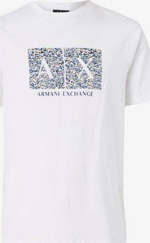 Maglietta di ARMANI EXCHANGE in bianco: frontale