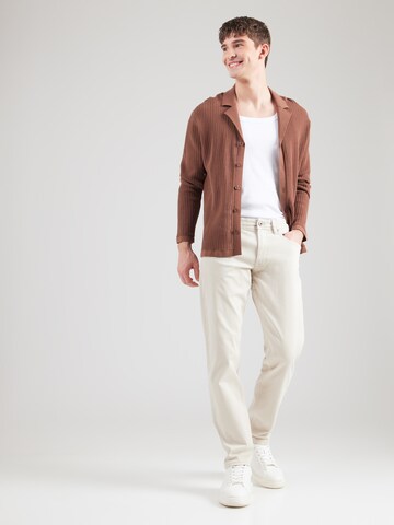 Tapered Jeans 'Russel' di Petrol Industries in beige