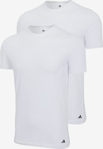 ADIDAS ORIGINALS Shirt in White: front