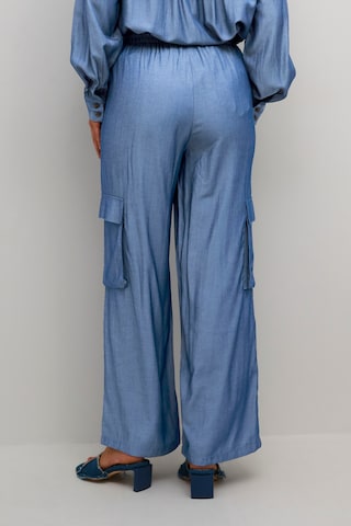 Loosefit Pantaloni cargo 'Leonora' di Kaffe in blu