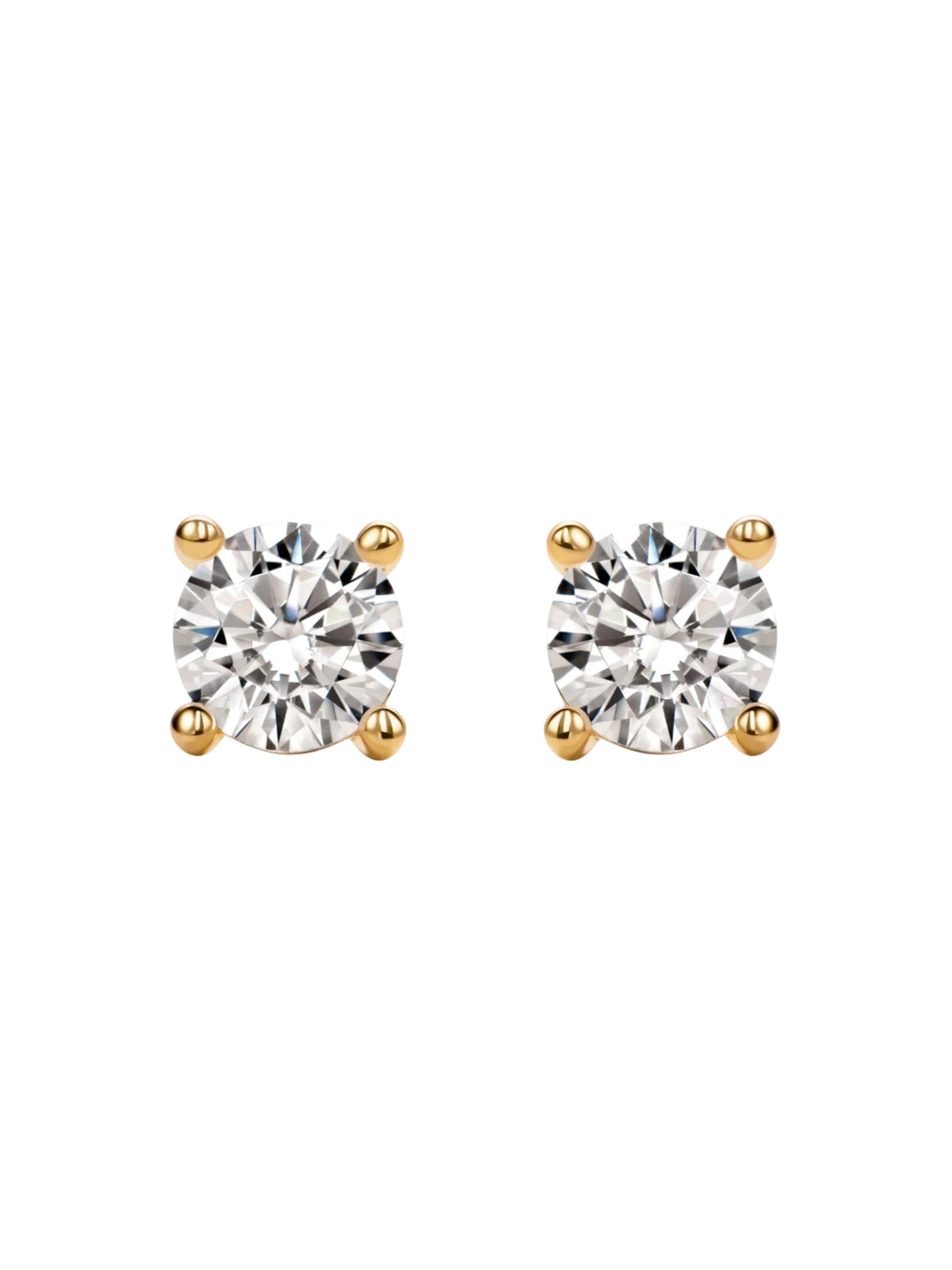 Orecchini 'Ohrringe aus 585 Gelbgold' di DIAMANT LETERNEL in oro