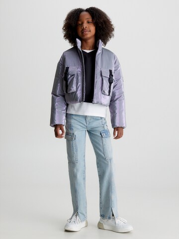 Veste d’hiver Calvin Klein Jeans en violet