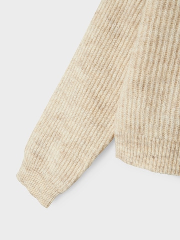 NAME IT Sweater 'NKFHOLLY' in Beige