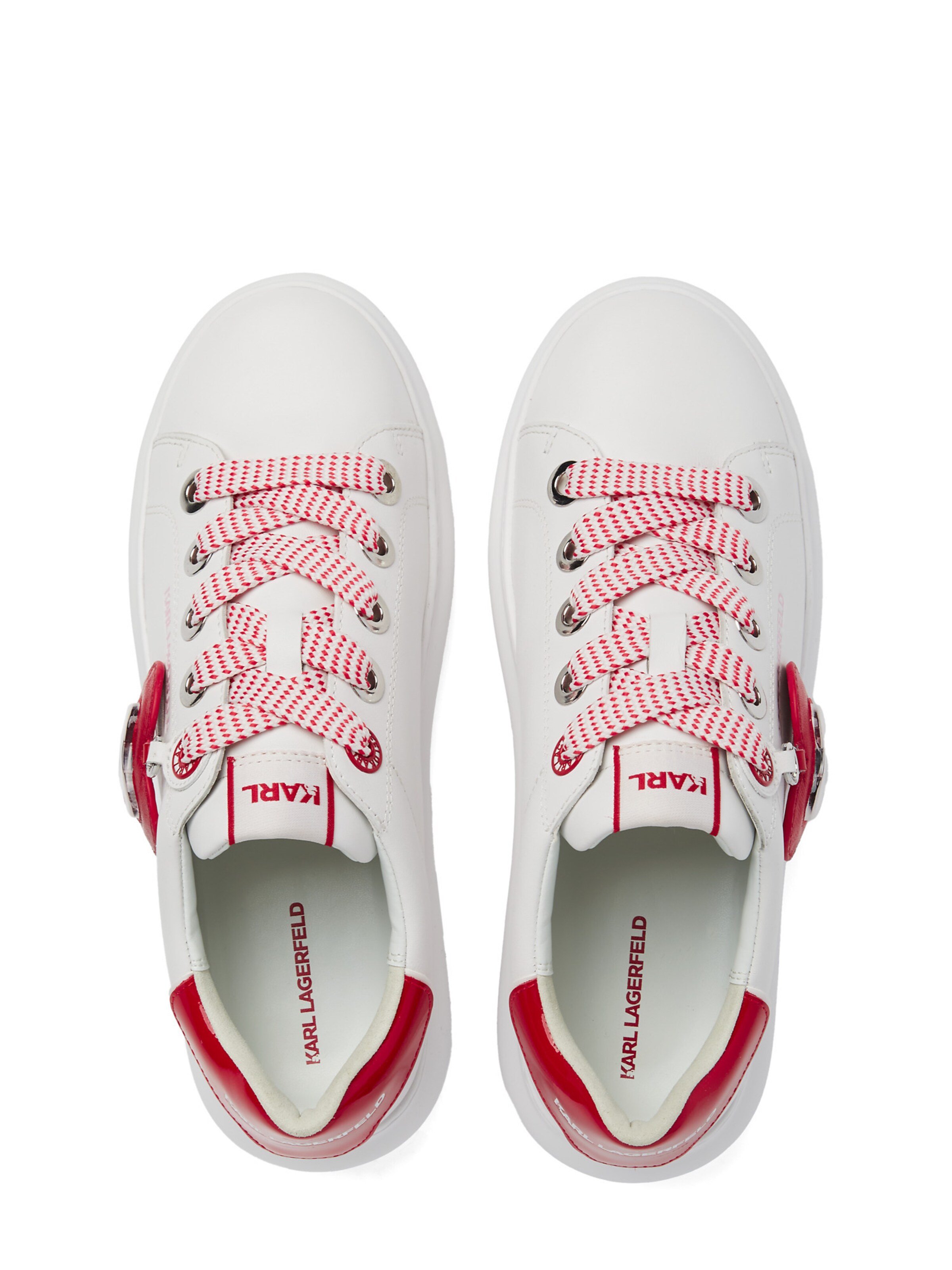 Karl Lagerfeld Madalad ketsid 'Kapri', värv valge