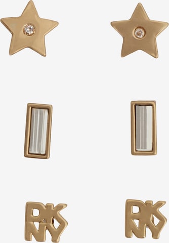 DKNY - Pendientes en oro: frente
