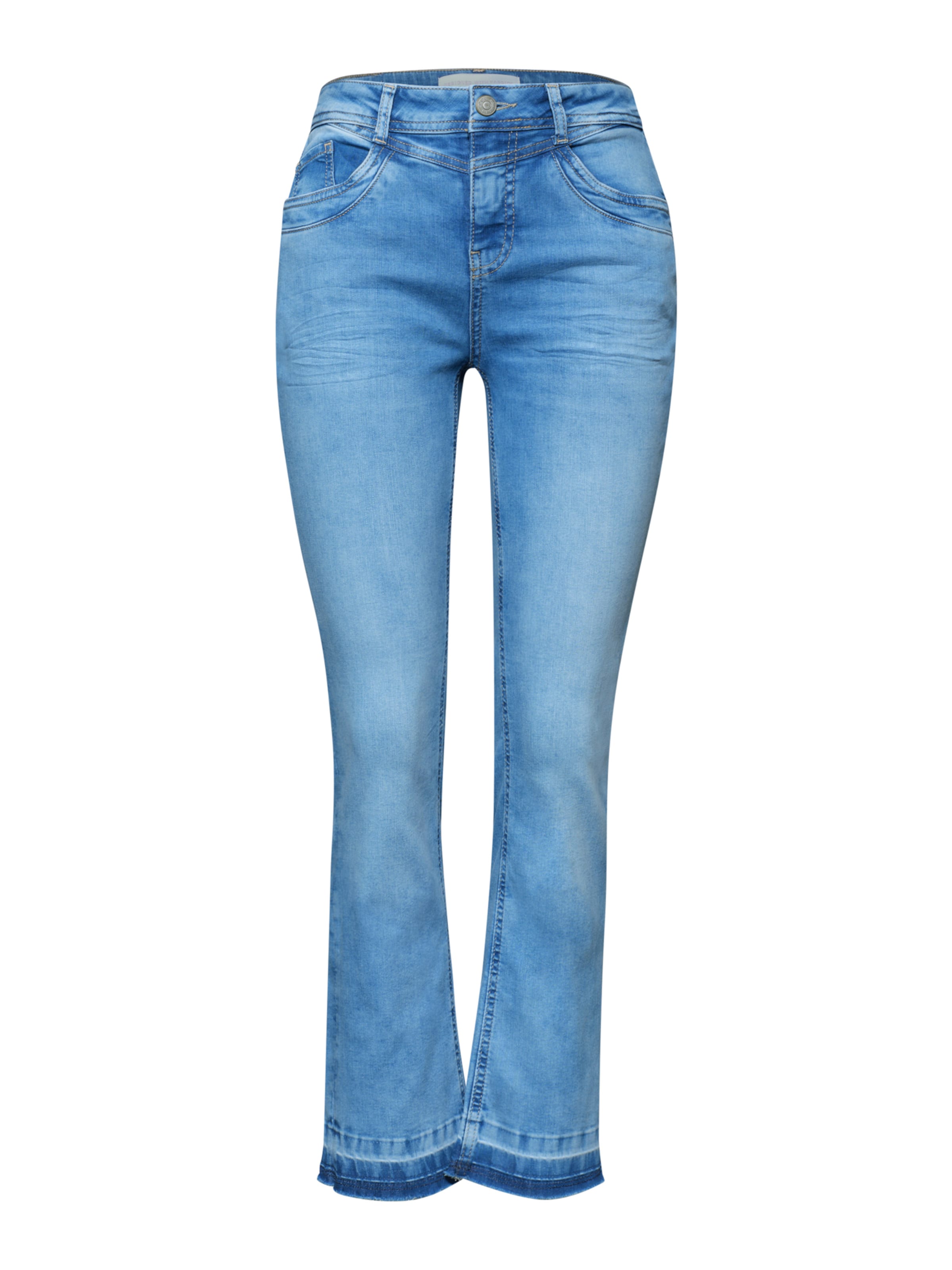 STREET ONE Slim fit Jeans in Blue: front