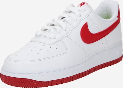 Nike Sportswear Sneakers laag 'Air Force 1 '07 SE' in de kleur Rood / Wit, Productweergave