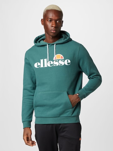 ELLESSE Regular fit Sweatshirt 'Gottero' in Groen: voorkant