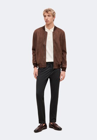 Effilé Pantalon 'The Lancaster' Dstrezzed en noir