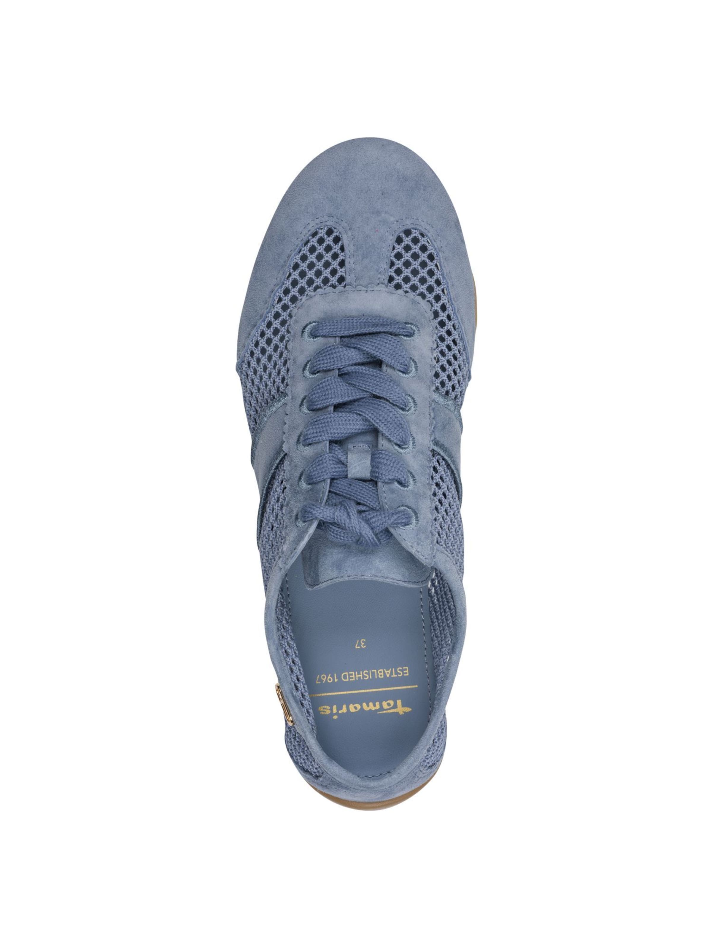 Chaussure de sport à lacets Tamaris en bleu