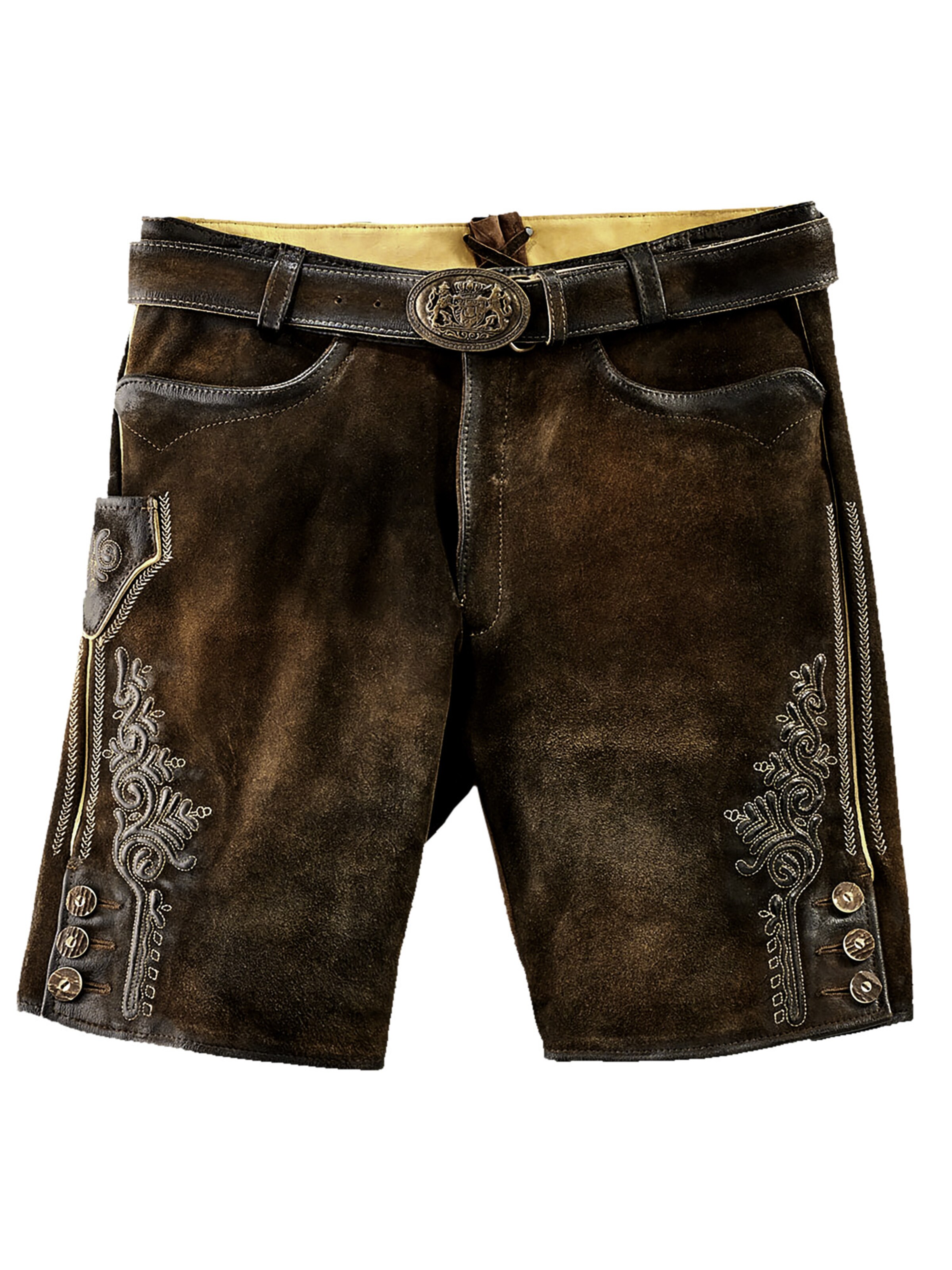 Country Maddox Regular Traditional Pants 'Faelo' in Brown: front