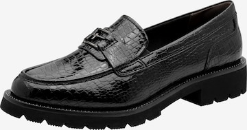 Chaussure basse Tamaris en noir : devant
