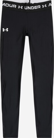 UNDER ARMOUR Skinny Sportbroek in Zwart: voorkant