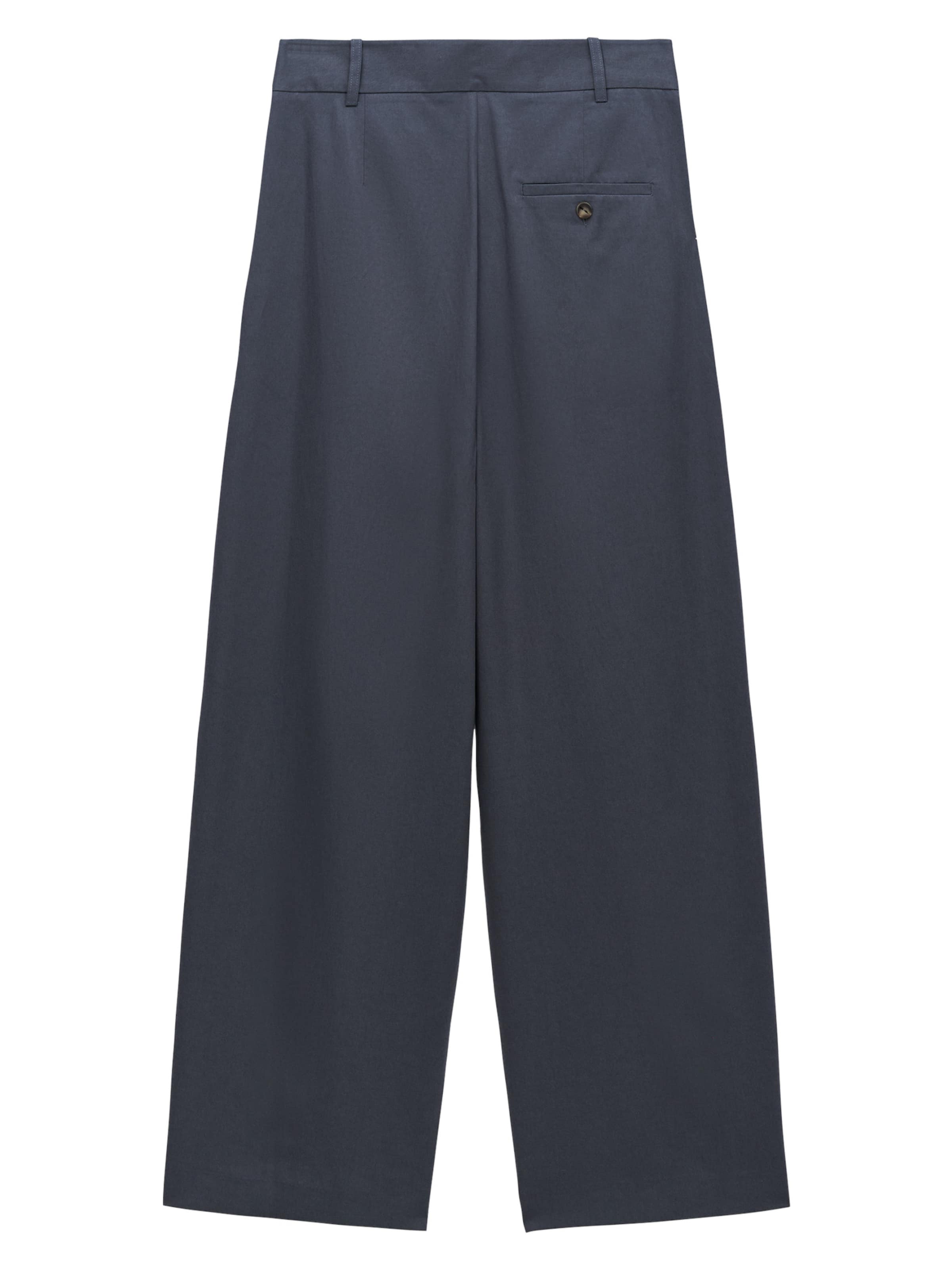 Wide Leg Pantalon à pince Adolfo Dominguez en gris