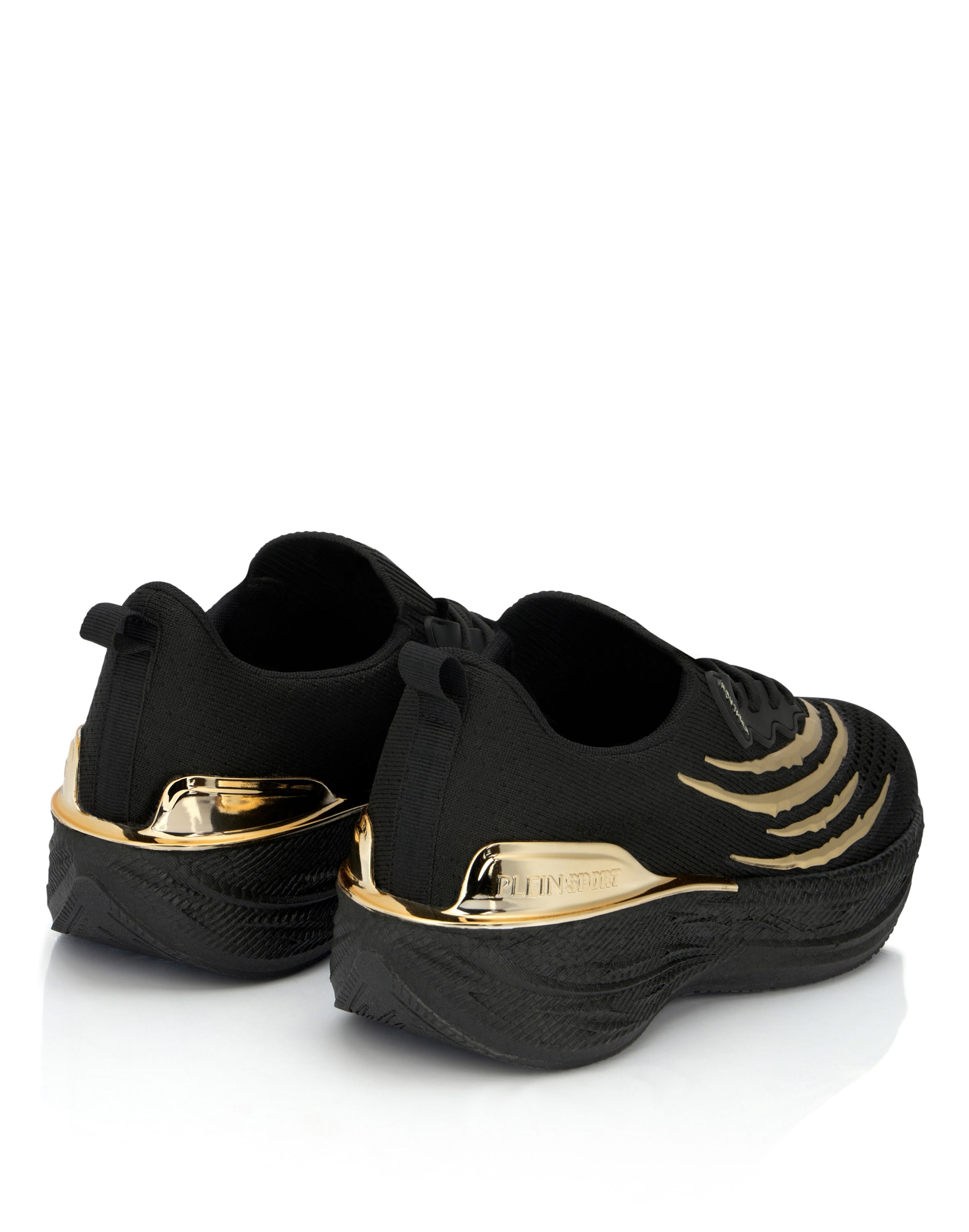 Baskets basses 'Tiger' Plein Sport en noir