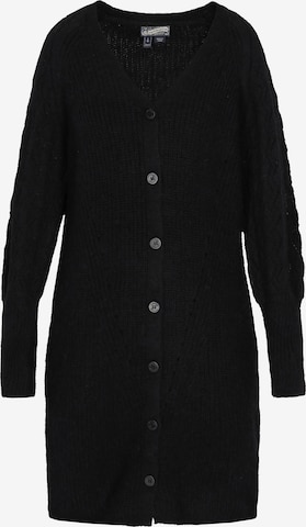Cardigan DreiMaster Vintage en noir : devant