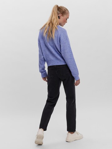 VERO MODA Sweater 'Vigga' in Blue