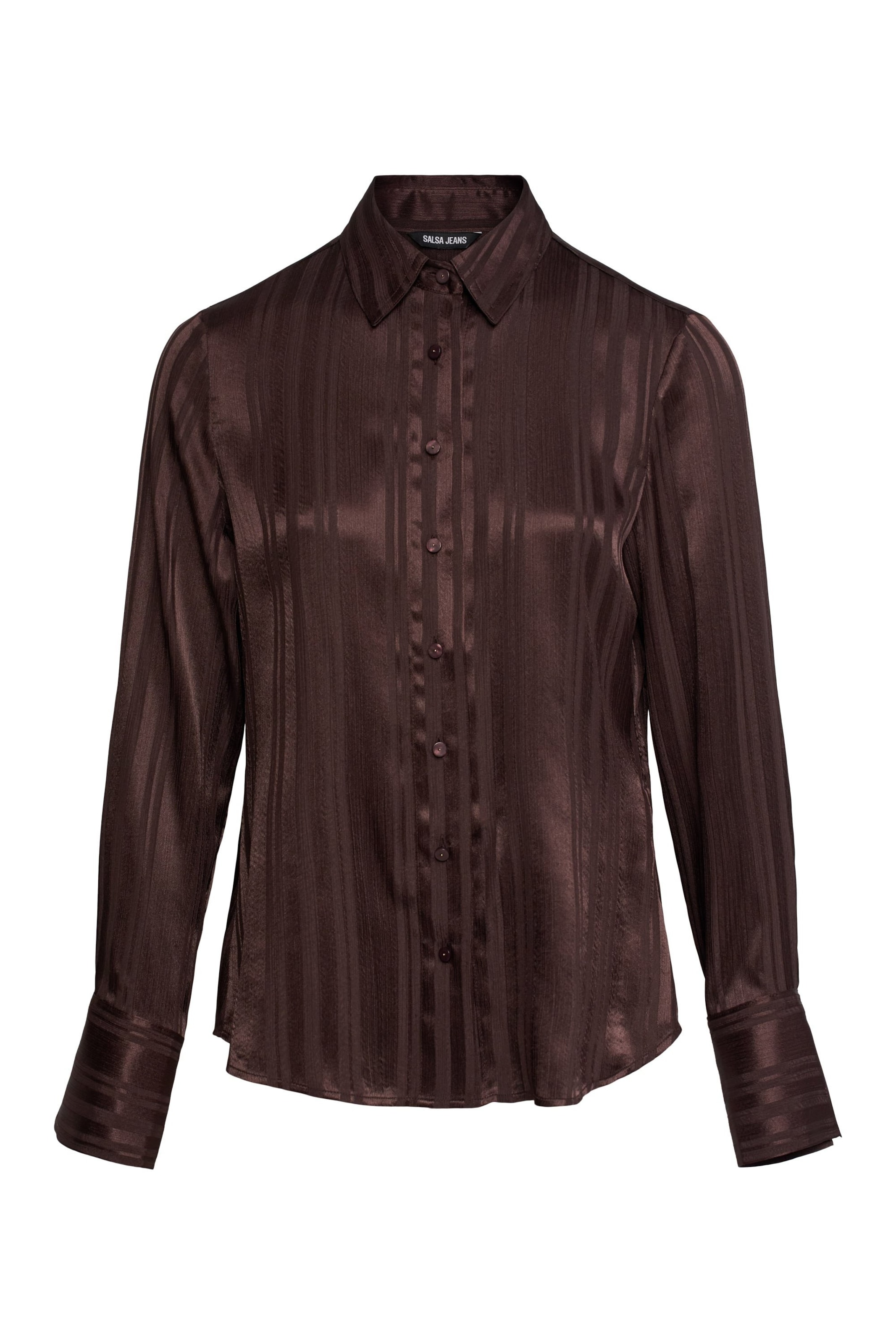 Salsa Jeans Blouse in Brown: front