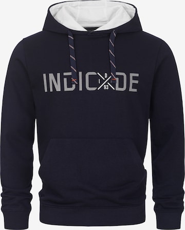 INDICODE JEANS Sweatshirt 'Lizzo' in Blue: front