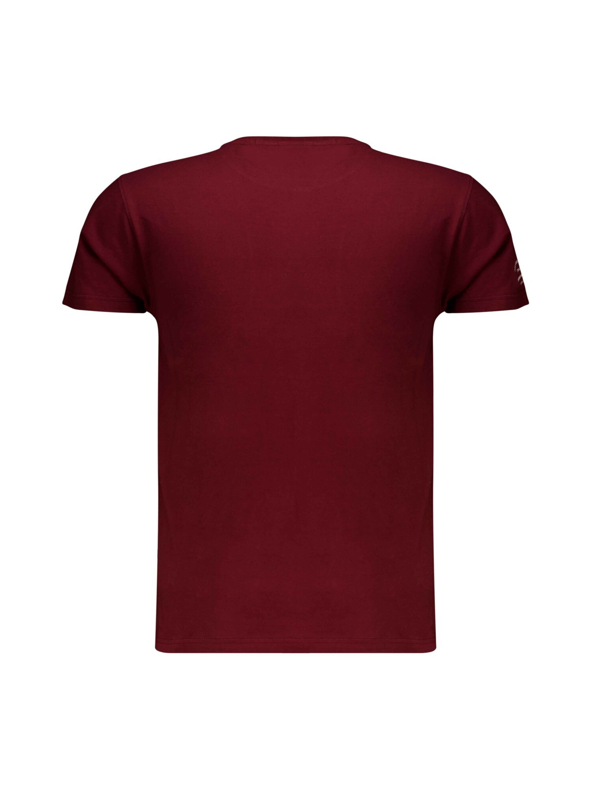 T-Shirt 'MOTORBIKE' Deeluxe en rouge