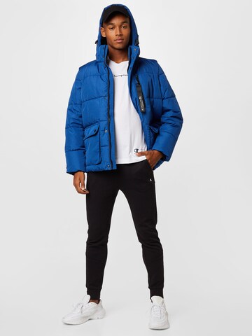 TOM TAILOR Between-Season Jacket in Blue