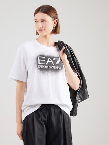 EA7 Emporio Armani T-Shirt in Weiß: Vorderseite