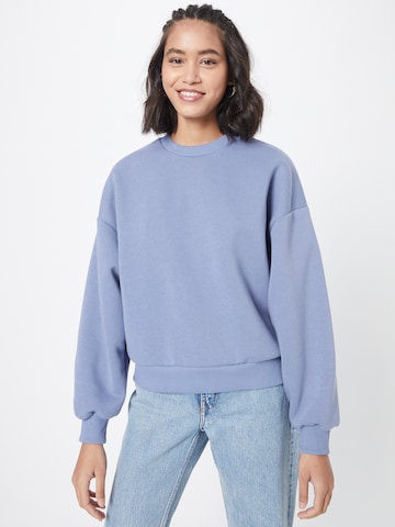 Gina Tricot Sweatshirt in Blauw: voorkant