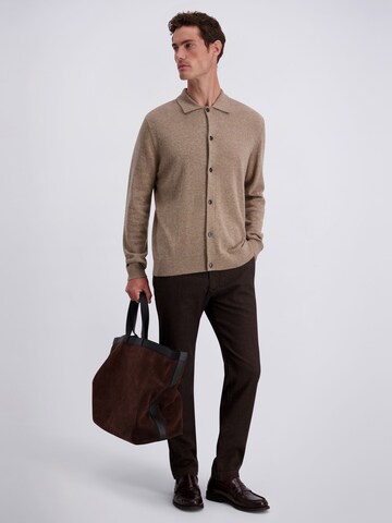 PIERRE CARDIN Strickjacke in Braun