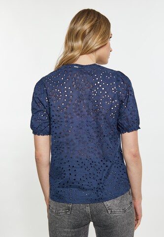 DreiMaster Vintage Blouse in Blue