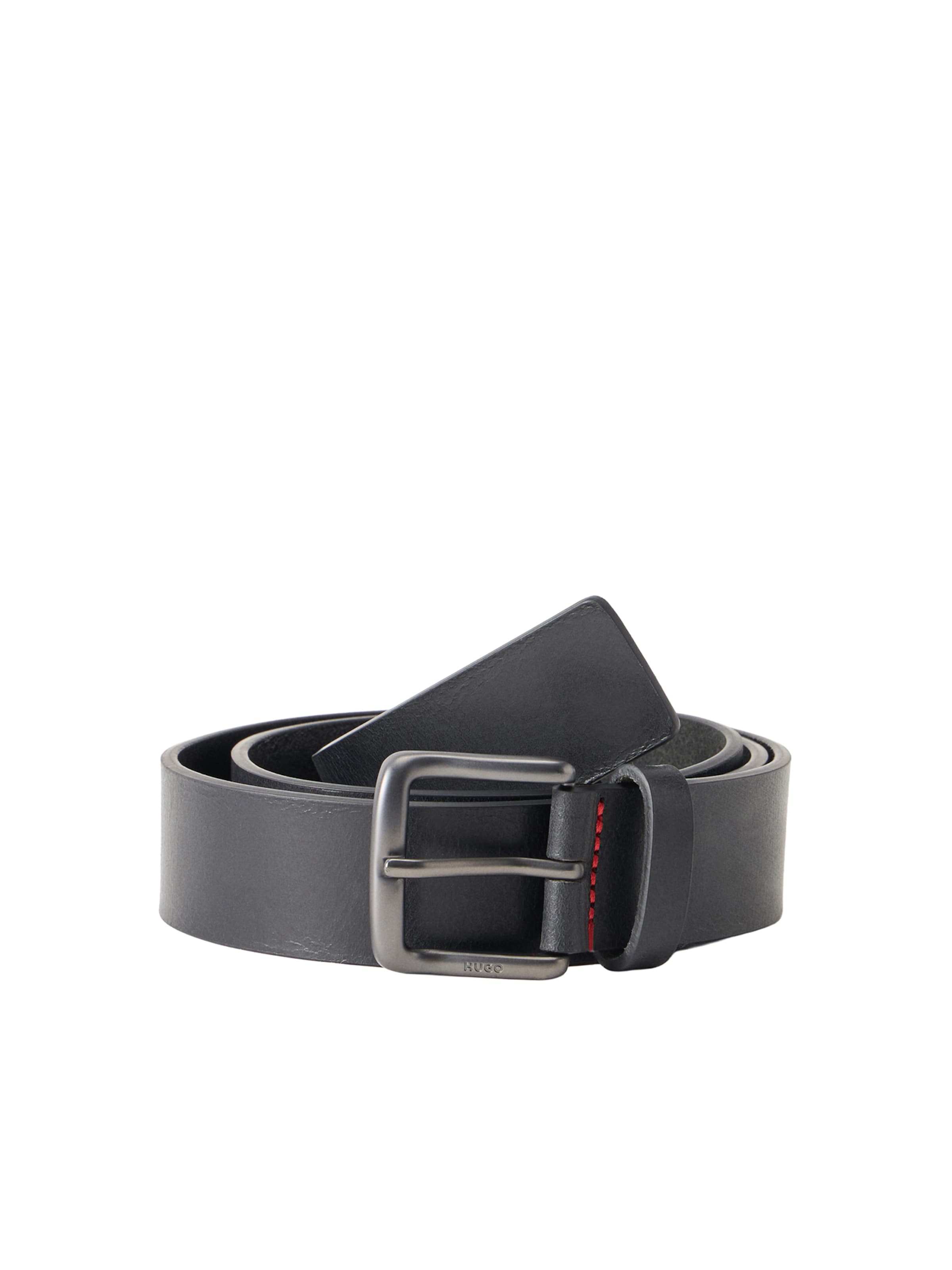 HUGO Gürtel 'Geffrey' 3.5cm in schwarz, Produktansicht